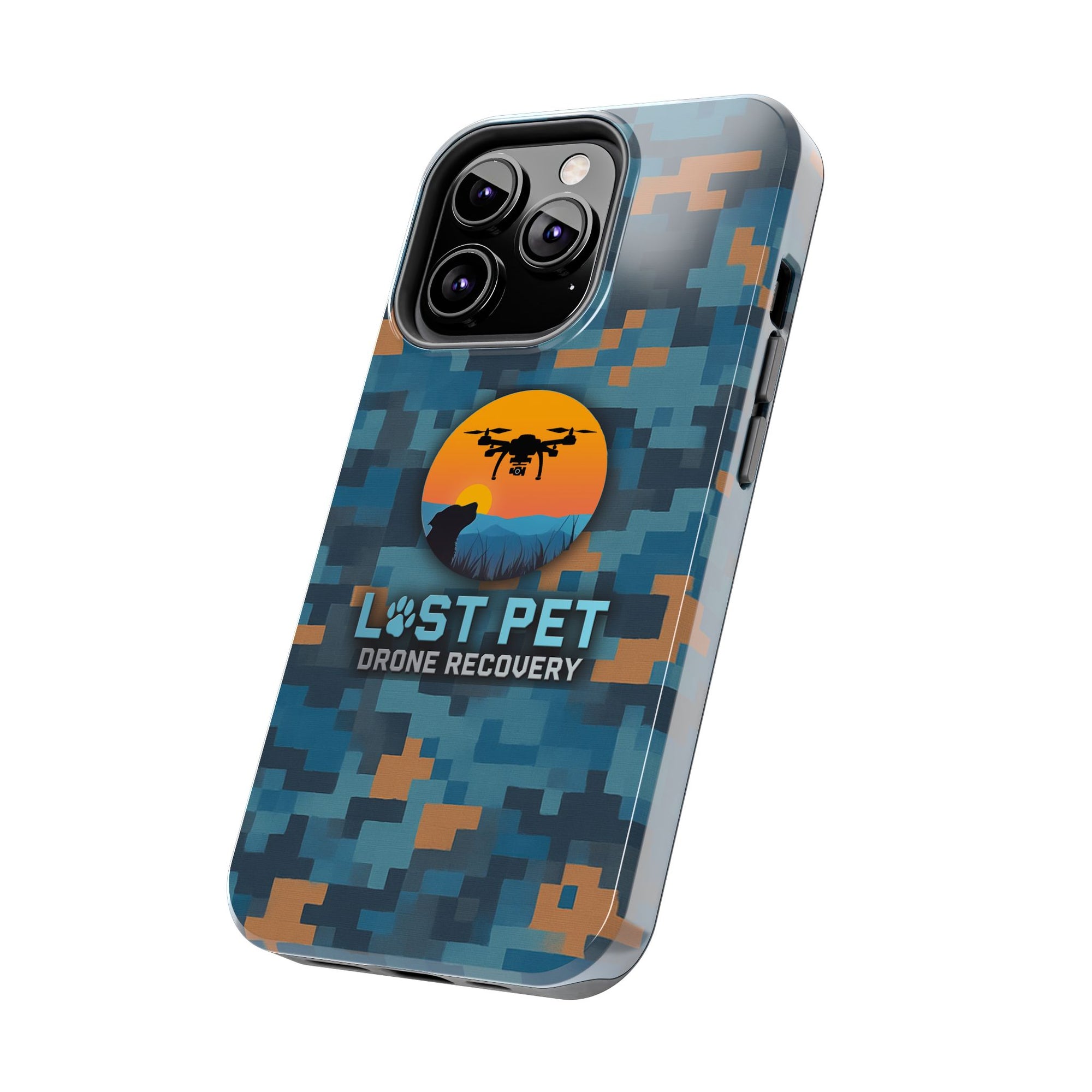 Lost Pet Drone Recovery Phone Case - *Signature LPDR Brand Camo*