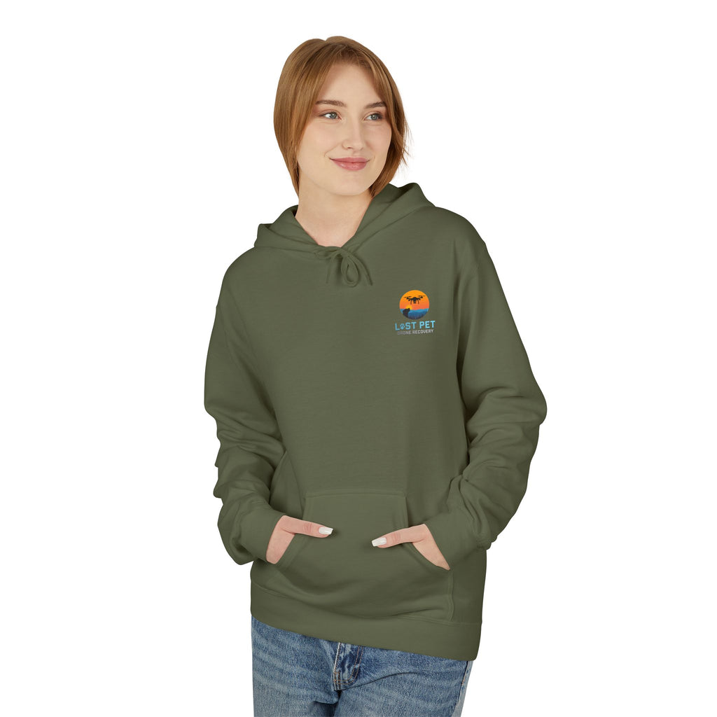 Fleece Hoodie LPDR Logo Design