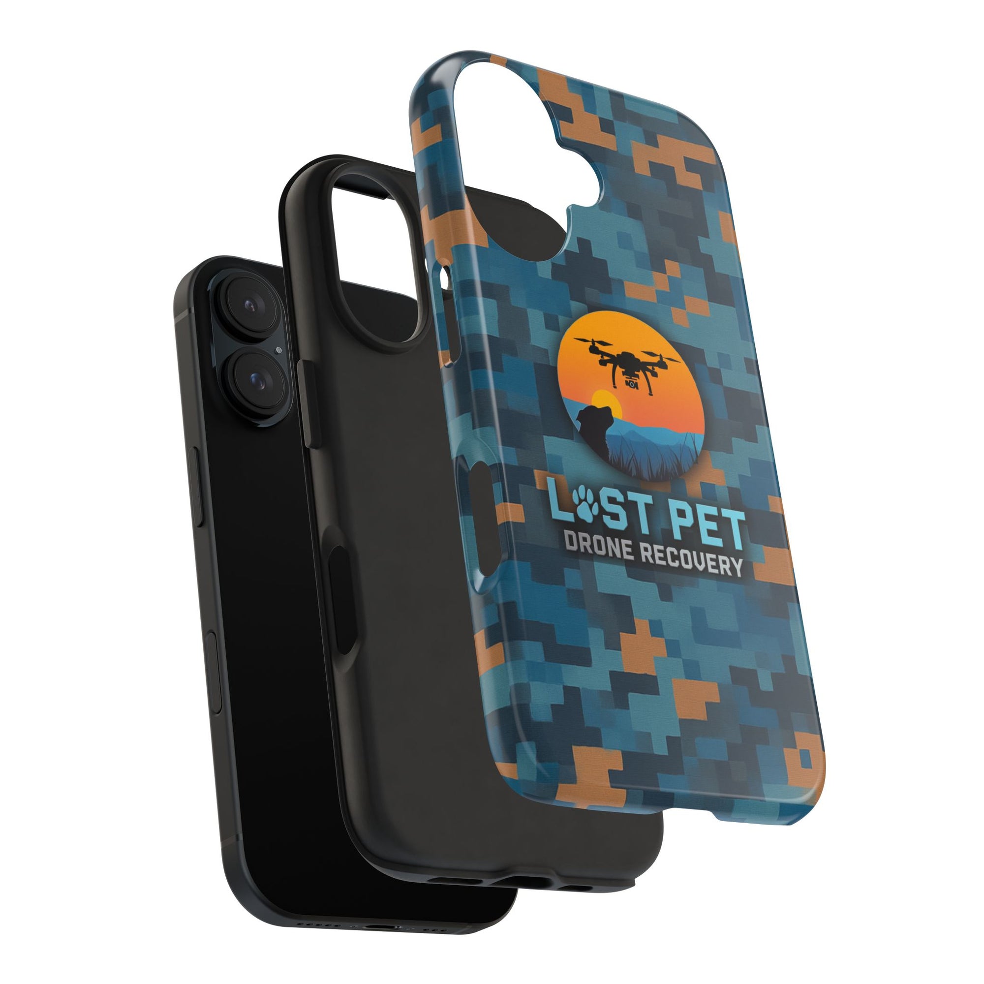 Lost Pet Drone Recovery Phone Case - *Signature LPDR Brand Camo*