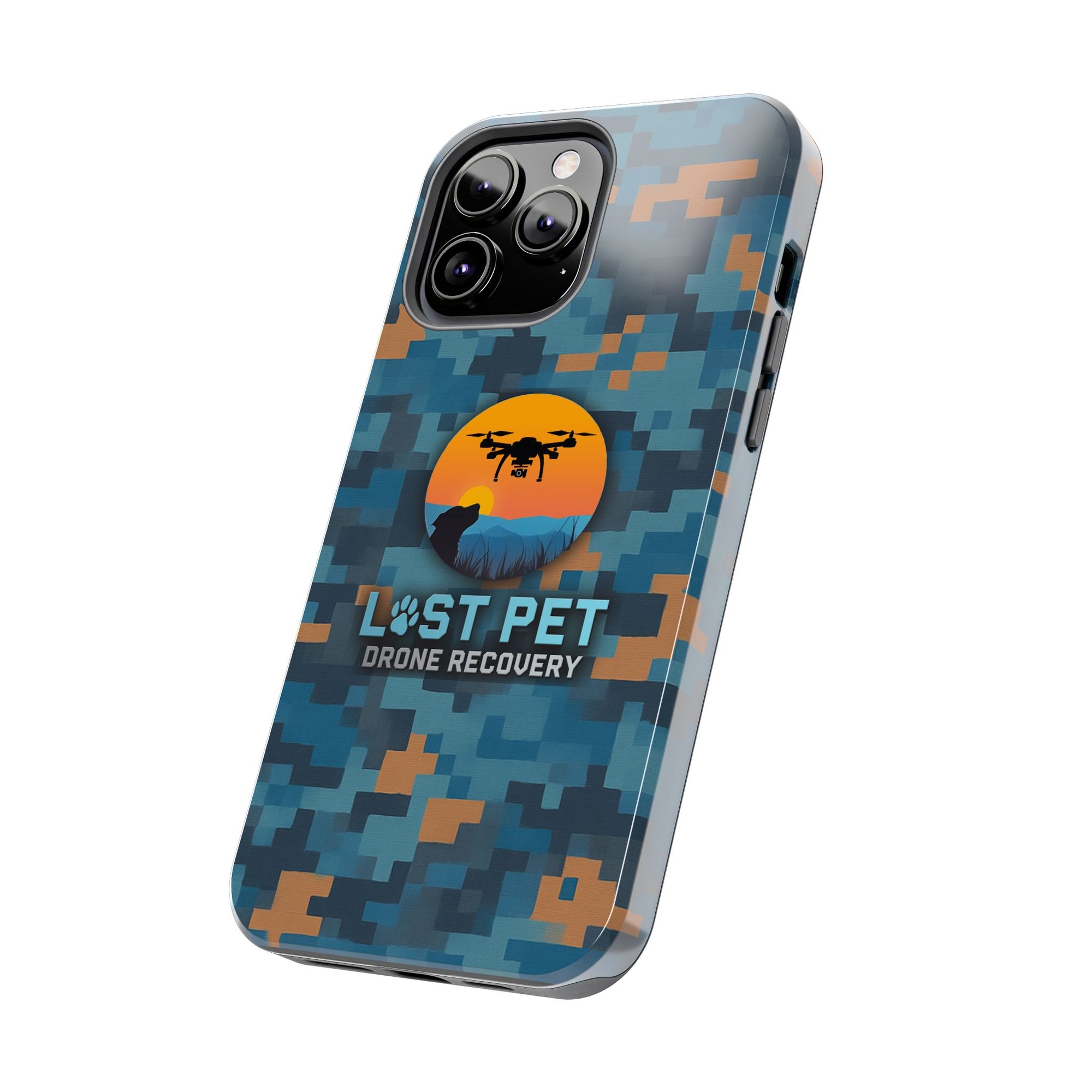 Lost Pet Drone Recovery Phone Case - *Signature LPDR Brand Camo*