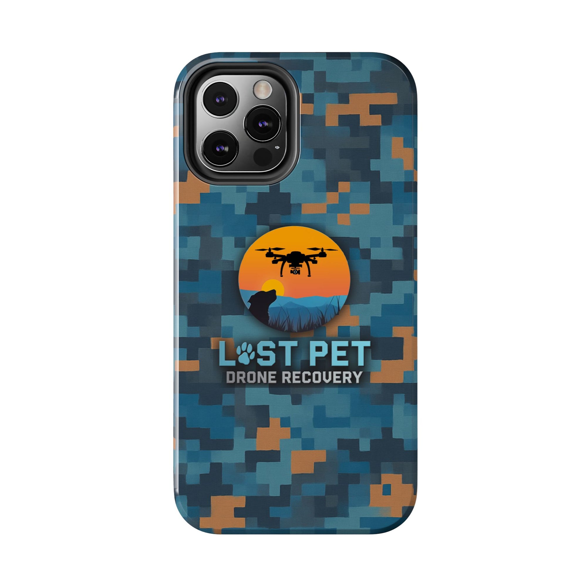Lost Pet Drone Recovery Phone Case - *Signature LPDR Brand Camo*