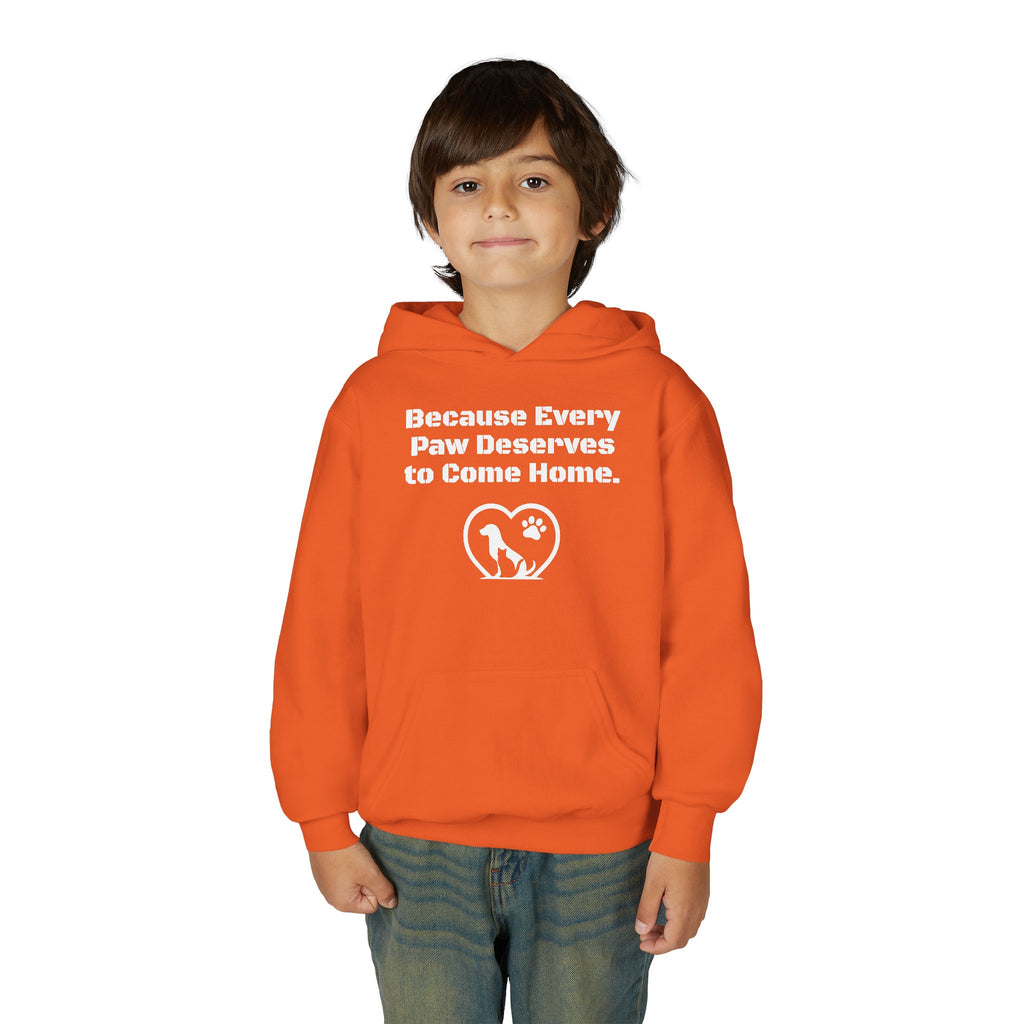 LPDR Hoodie for Youth – Because Every Paw Deserves to Come Home!