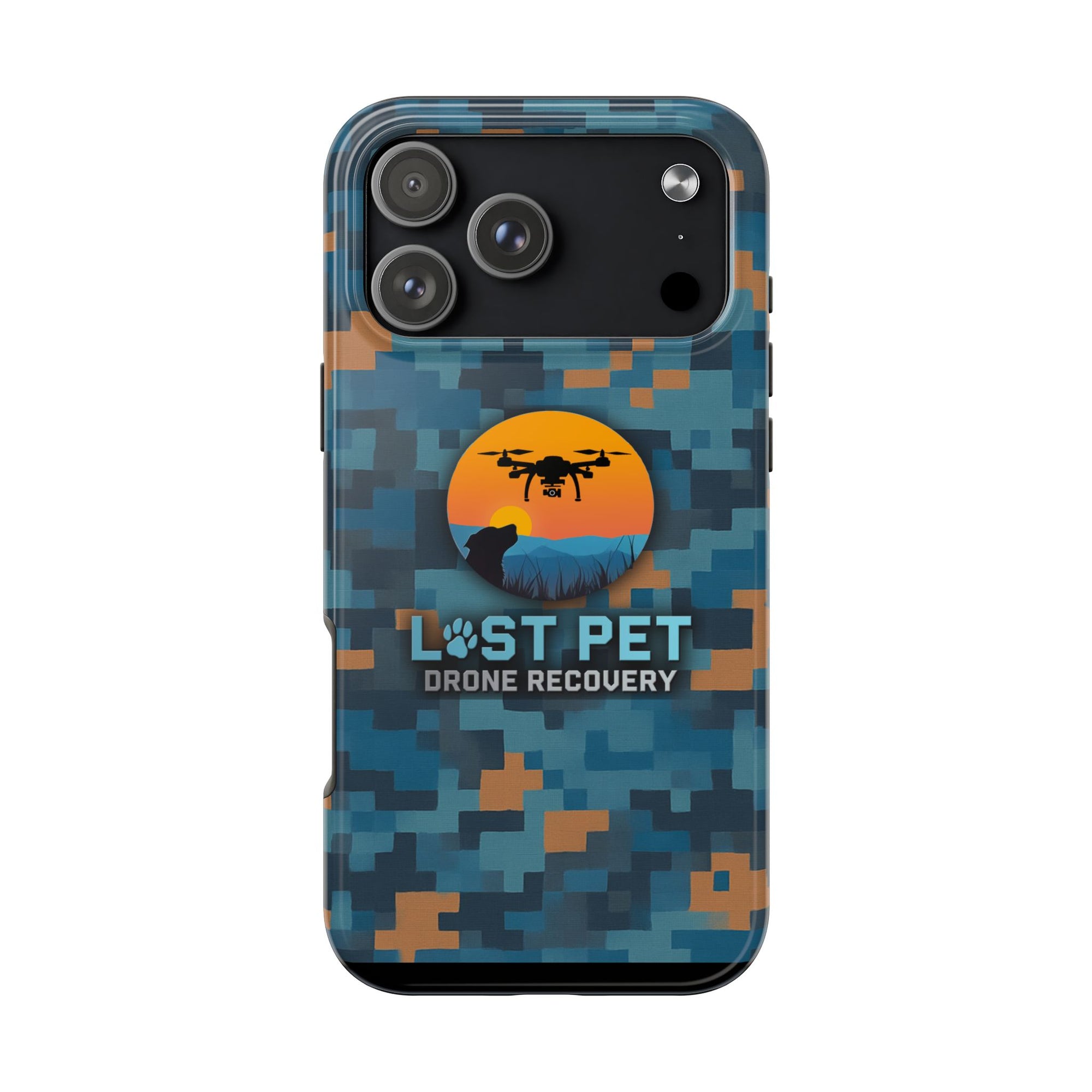 Lost Pet Drone Recovery Phone Case - *Signature LPDR Brand Camo*