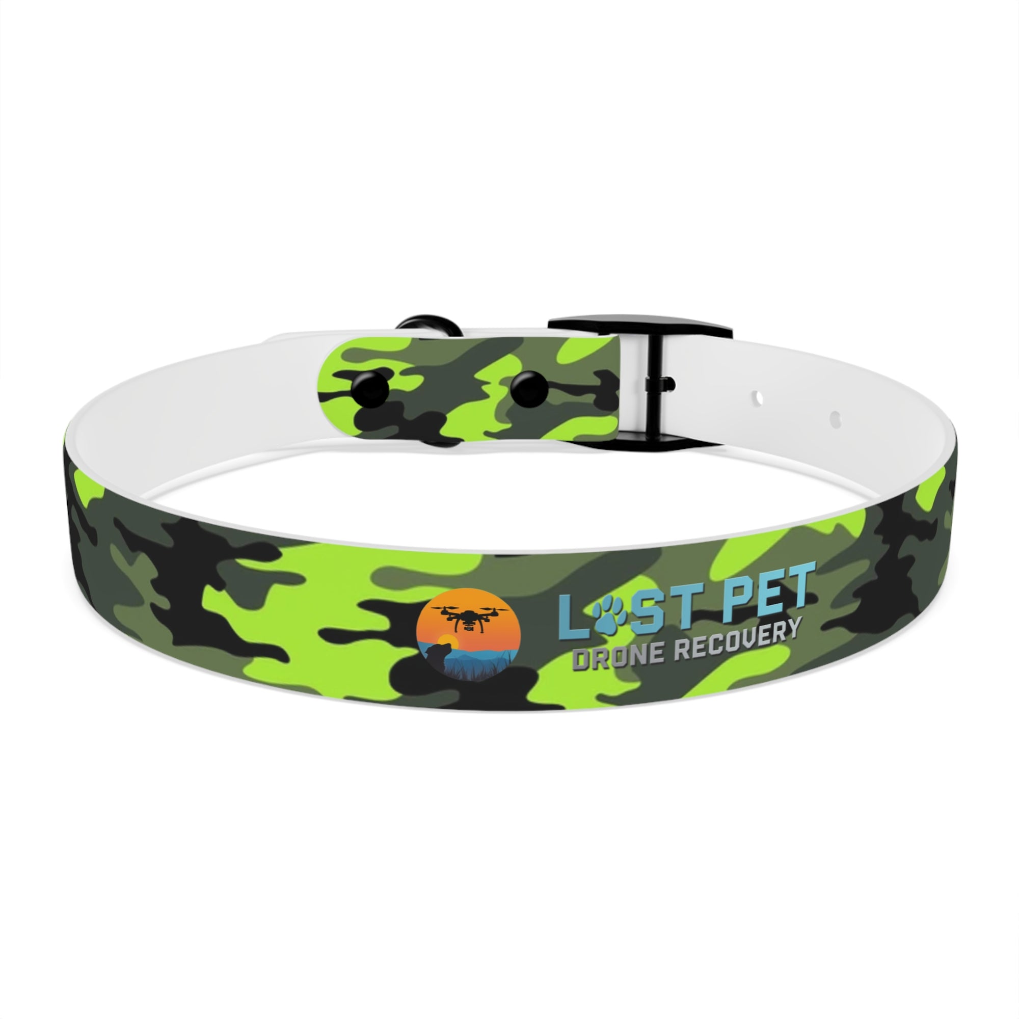 Camo Dog Collar - Lost Pet Drone Recovery