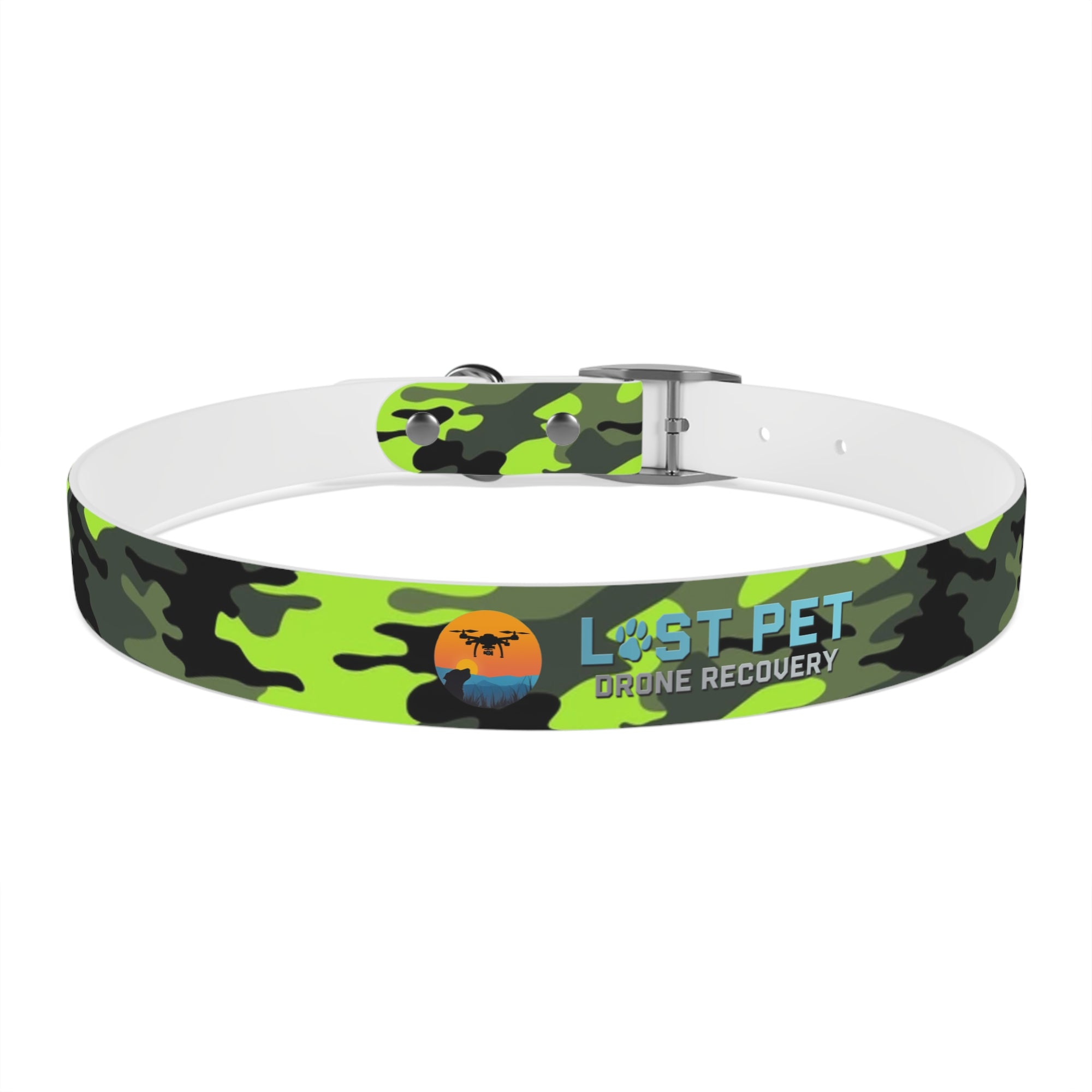Camo Dog Collar - Lost Pet Drone Recovery