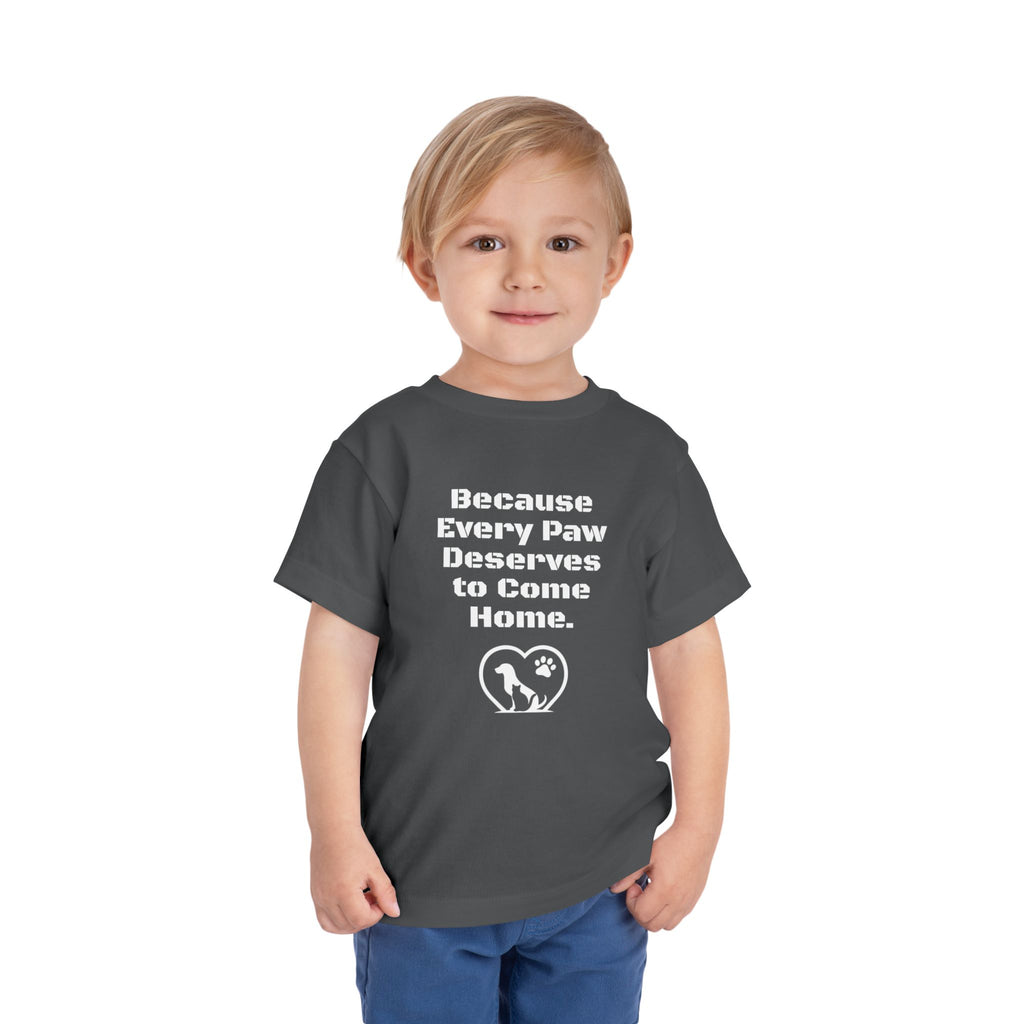 LPDR Toddler Tee - Every Paw Deserves to Come Home