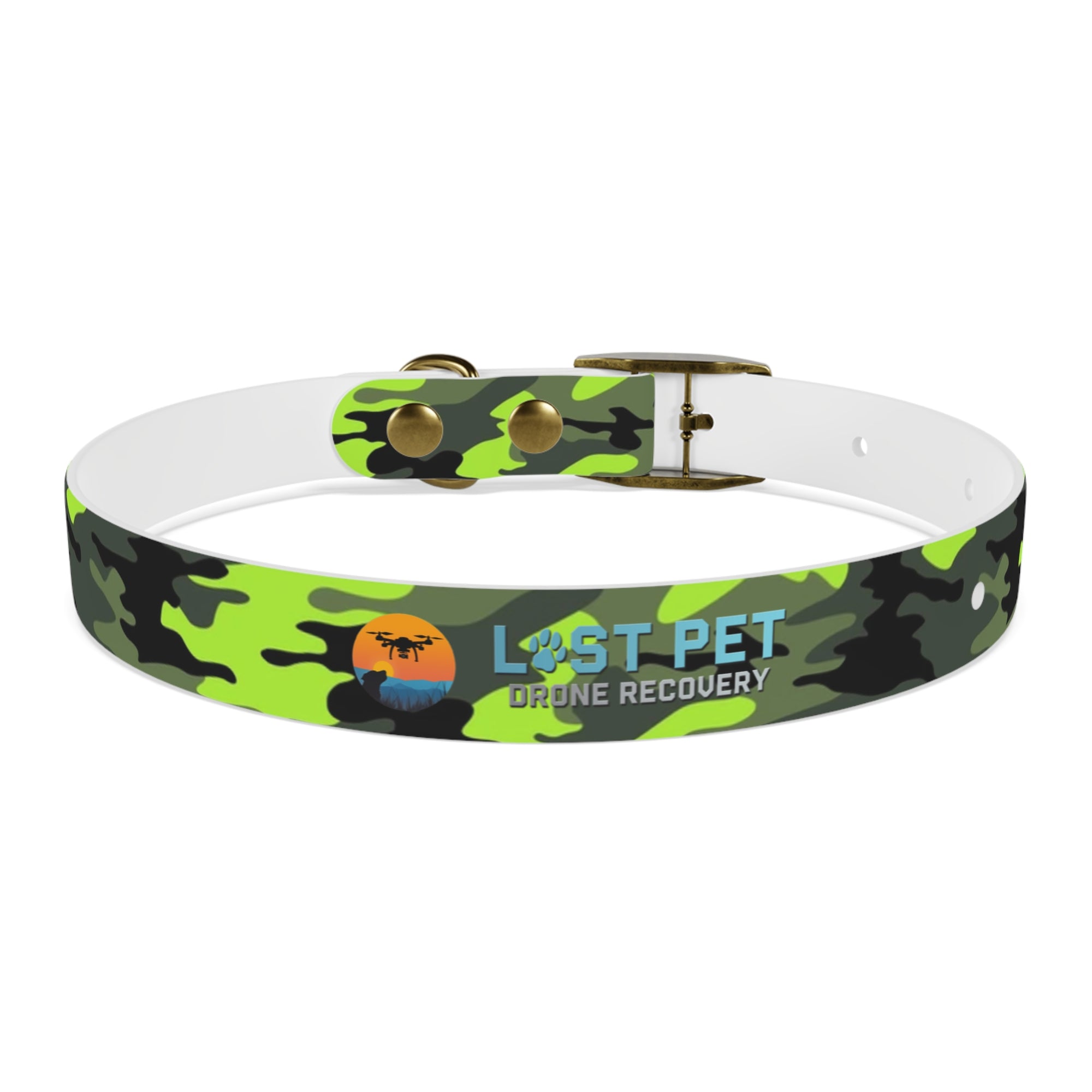 Camo Dog Collar - Lost Pet Drone Recovery