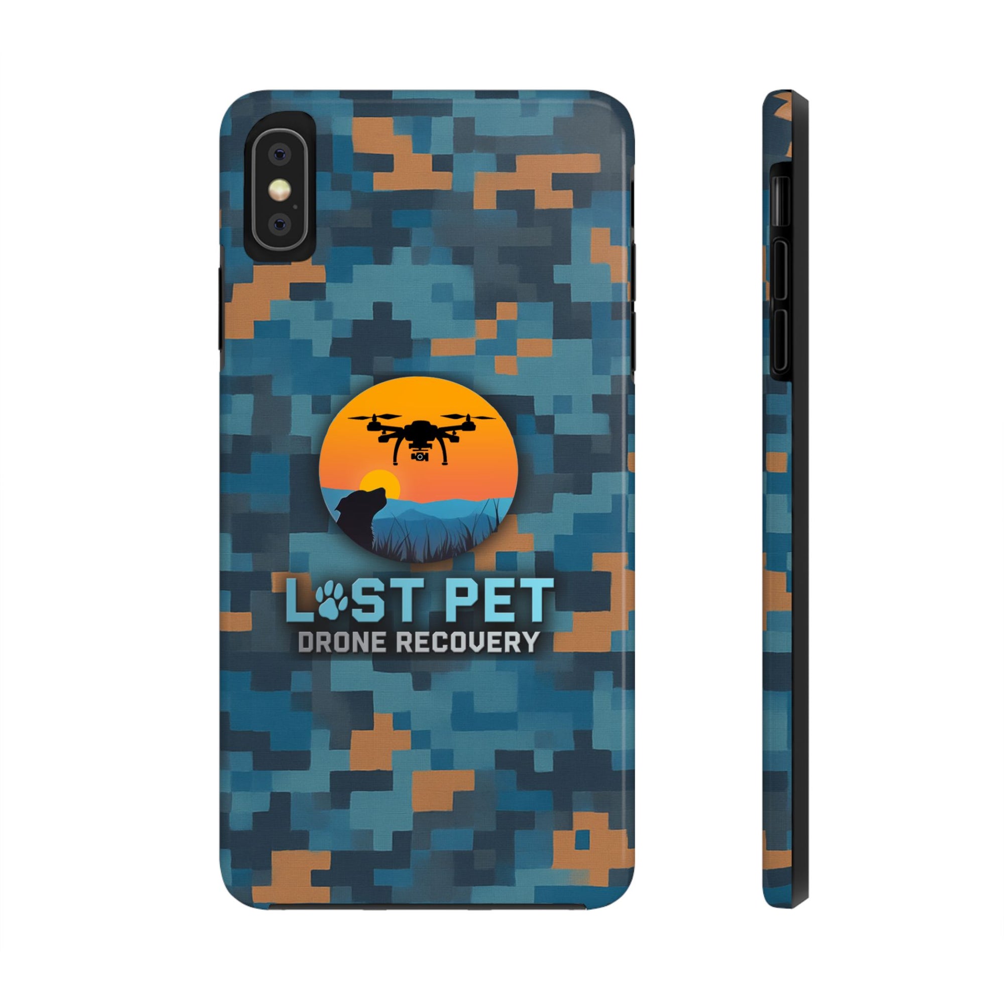 Lost Pet Drone Recovery Phone Case - *Signature LPDR Brand Camo*