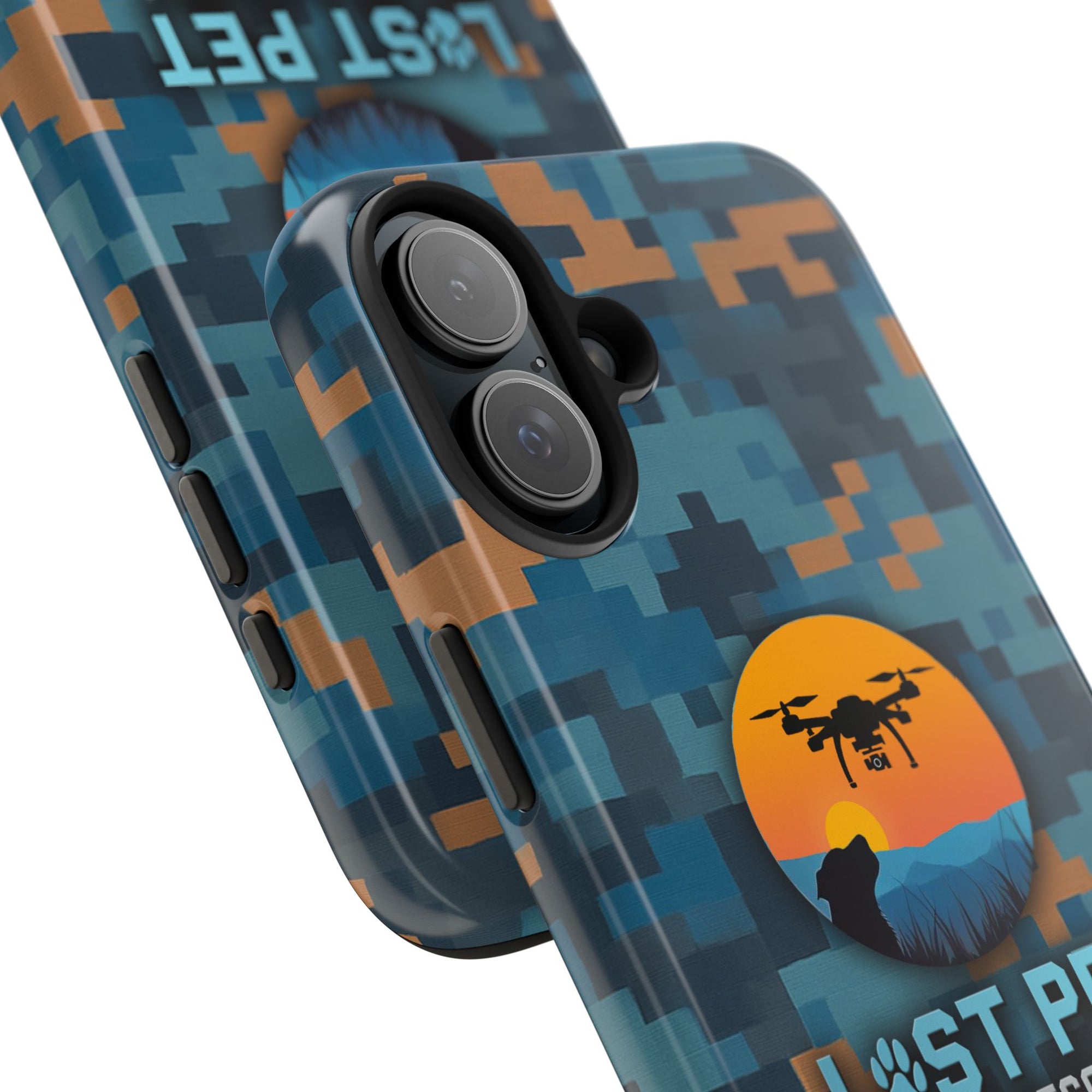 Lost Pet Drone Recovery Phone Case - *Signature LPDR Brand Camo*