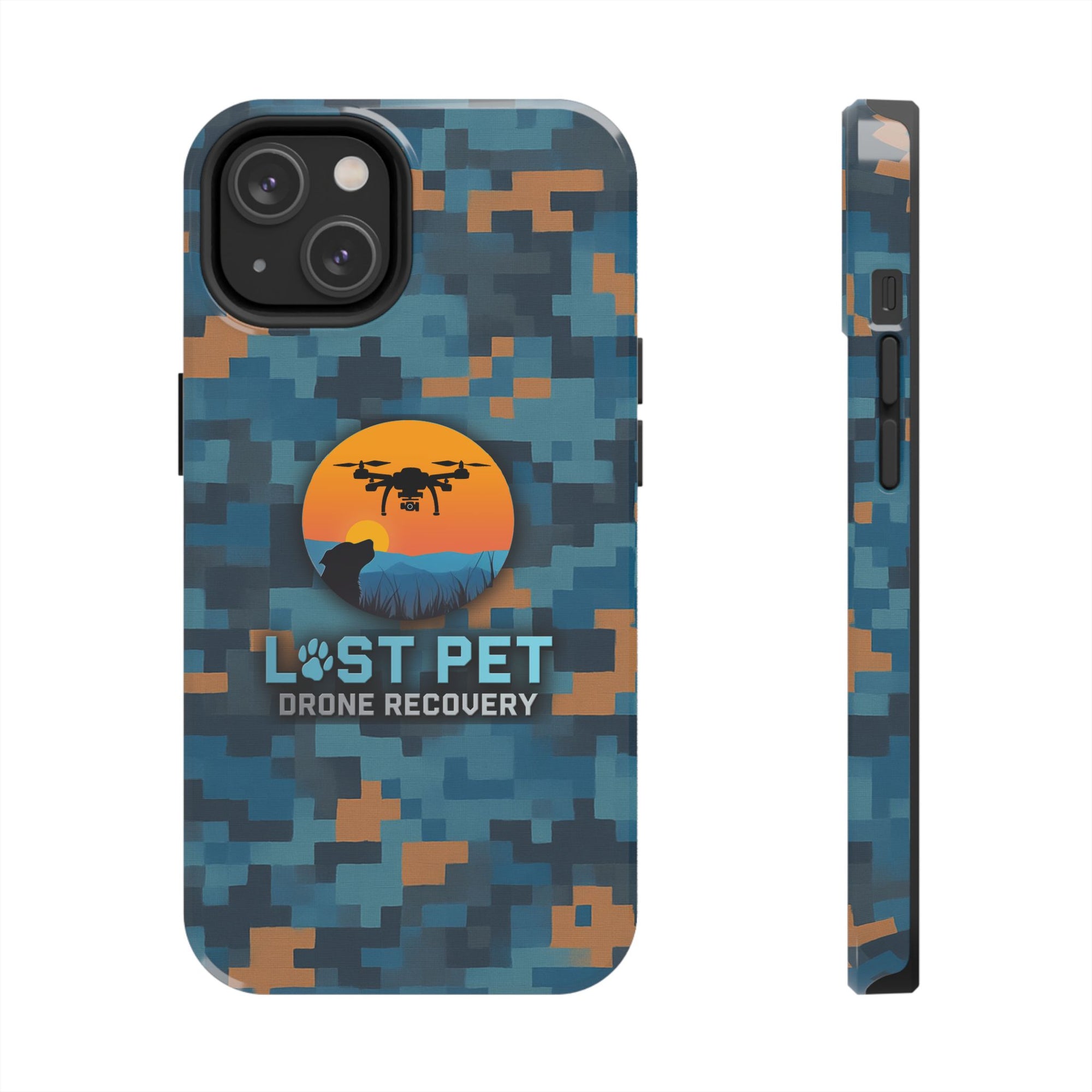 Lost Pet Drone Recovery Phone Case - *Signature LPDR Brand Camo*