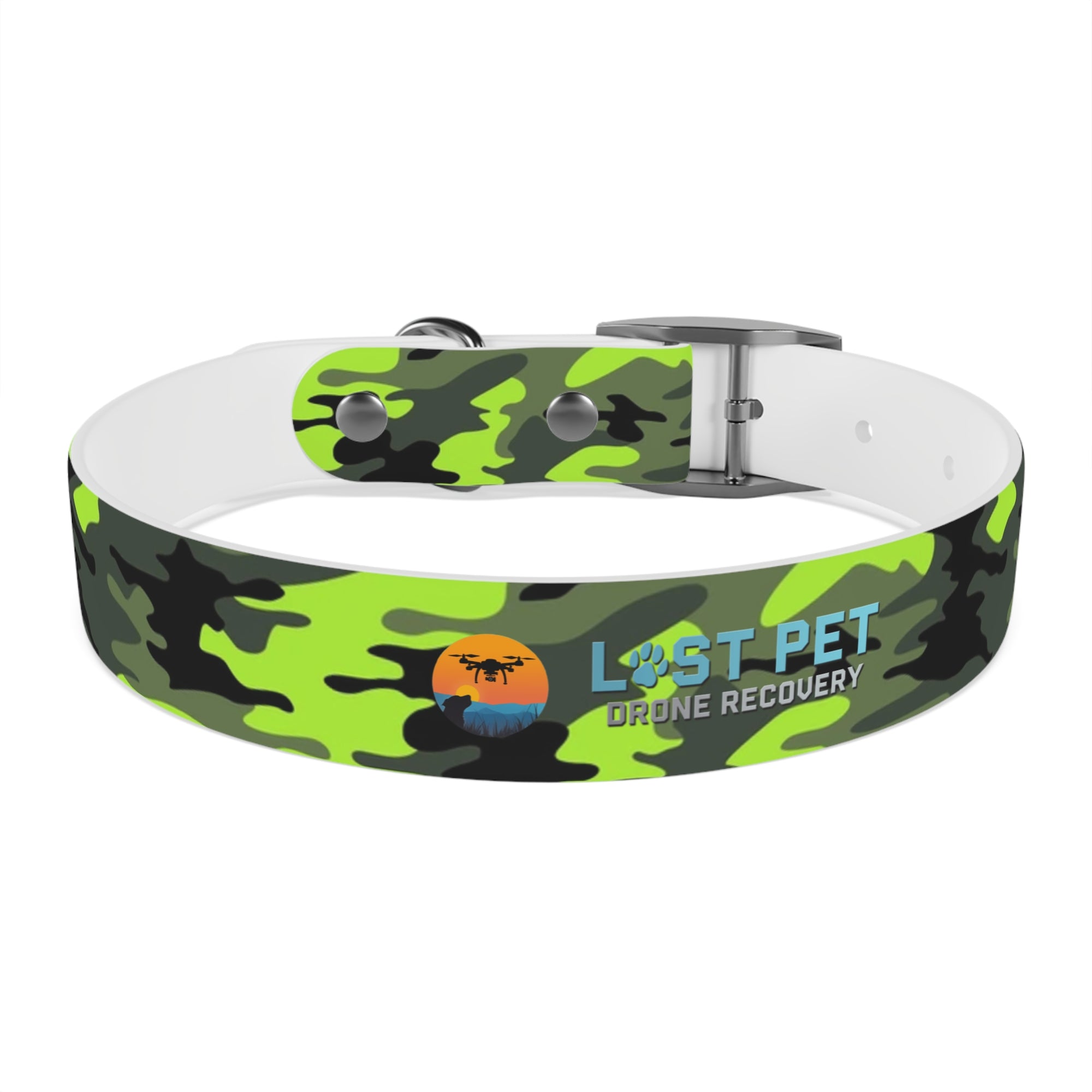 Camo Dog Collar - Lost Pet Drone Recovery