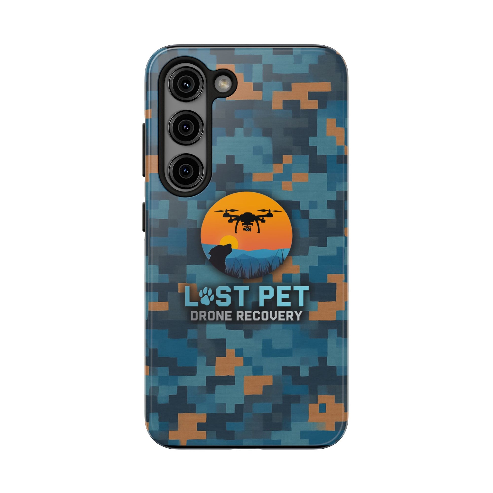 Lost Pet Drone Recovery Phone Case - *Signature LPDR Brand Camo*