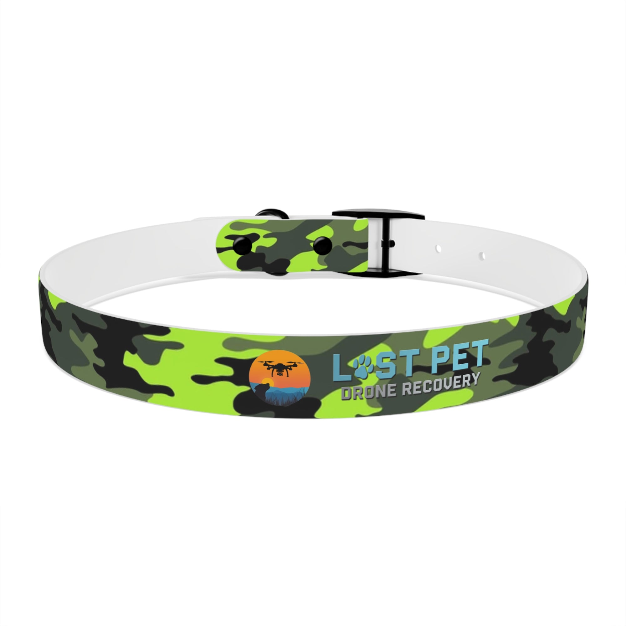Camo Dog Collar - Lost Pet Drone Recovery