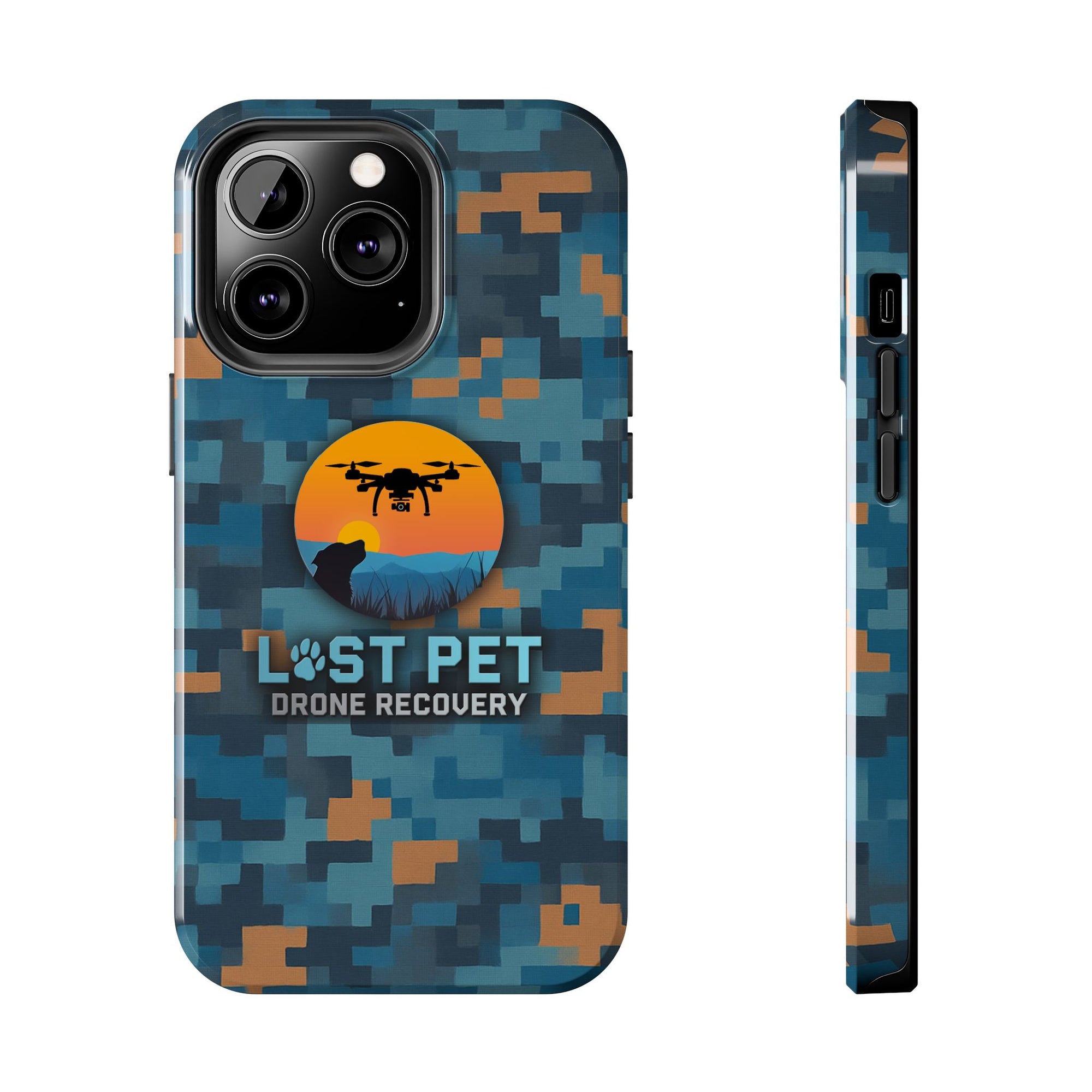 Lost Pet Drone Recovery Phone Case - *Signature LPDR Brand Camo*