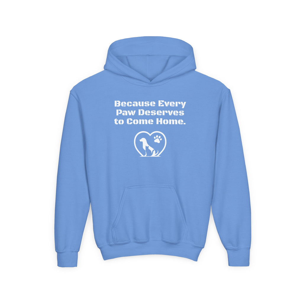 LPDR Hoodie for Youth – Because Every Paw Deserves to Come Home!