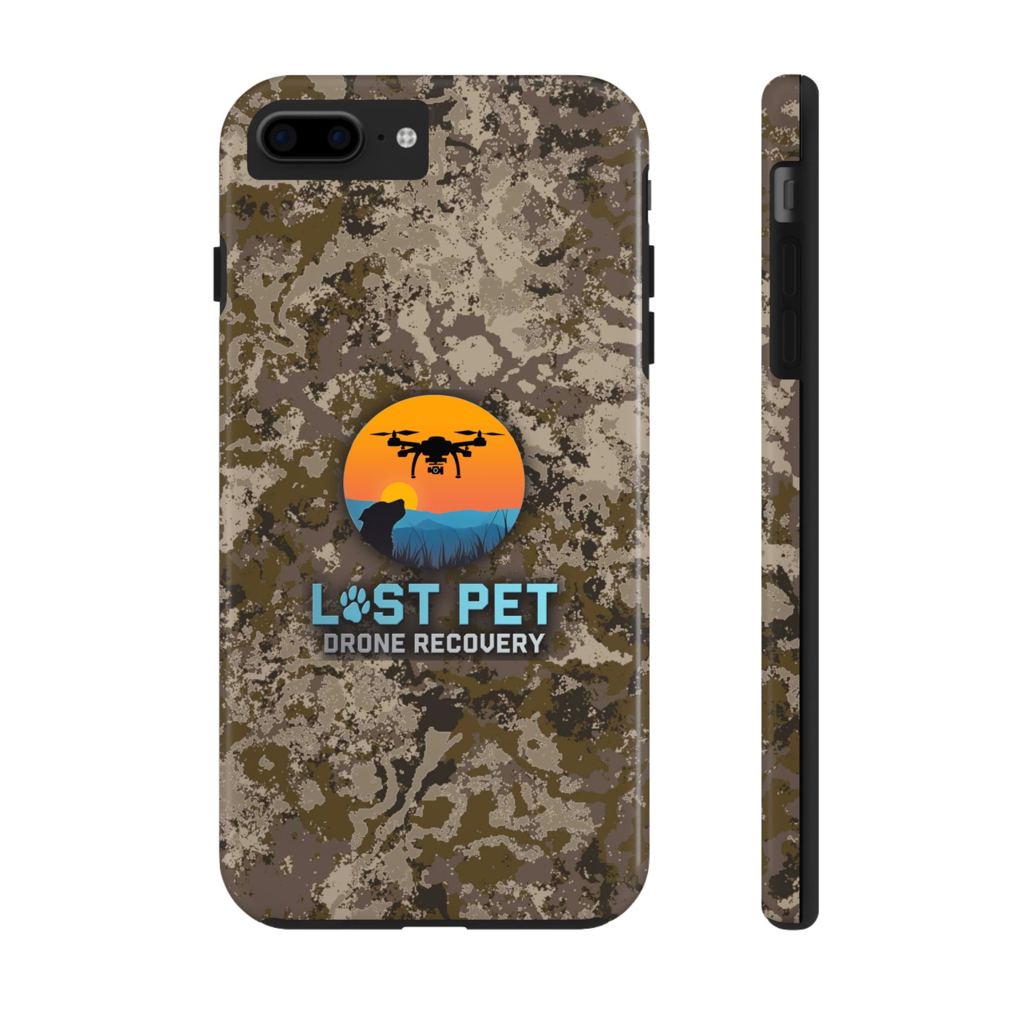 Lost Pet Drone Recovery Phone Case - Camo